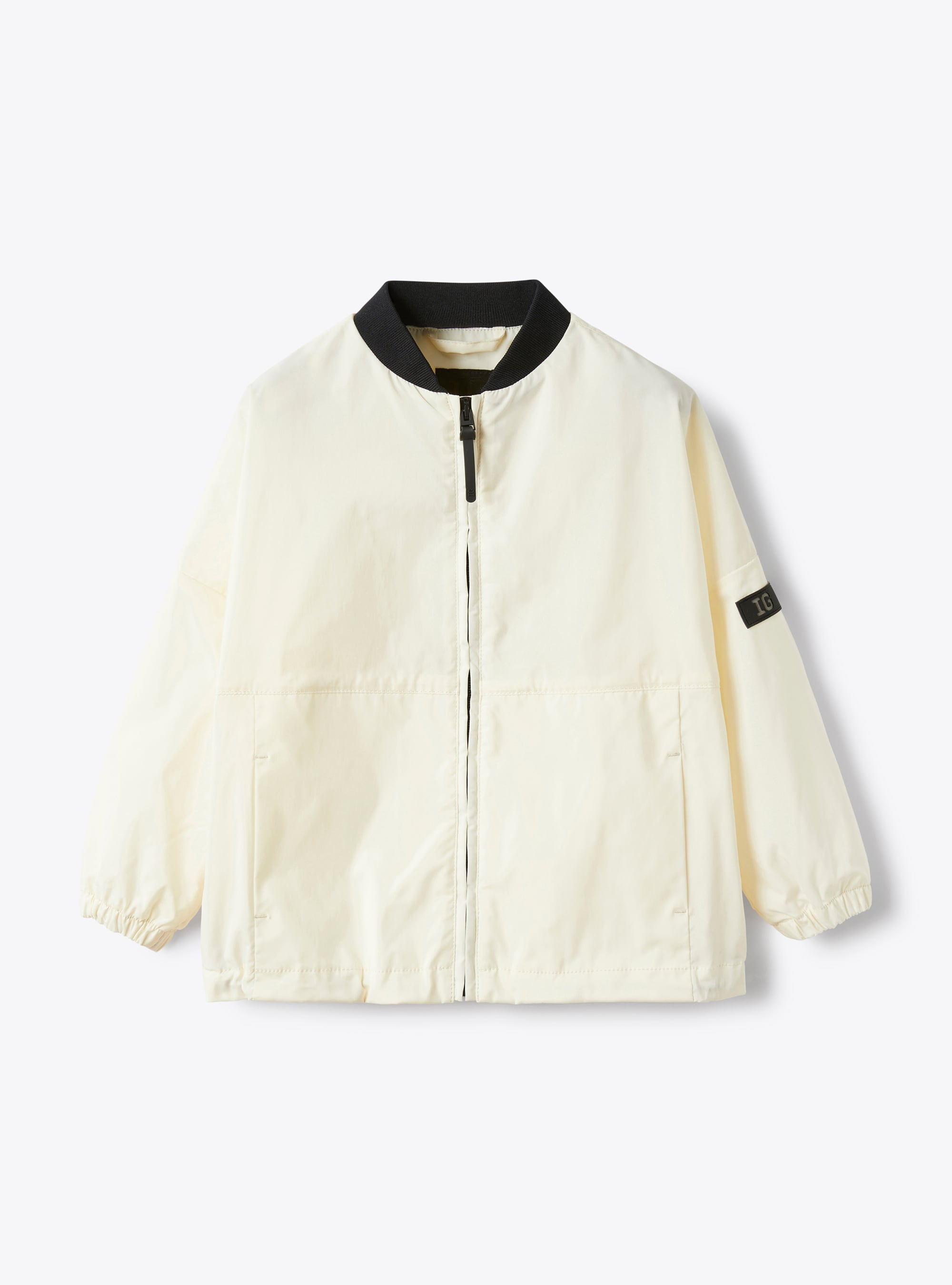 Jacket in white hi-tech nylon - Jackets - Il Gufo