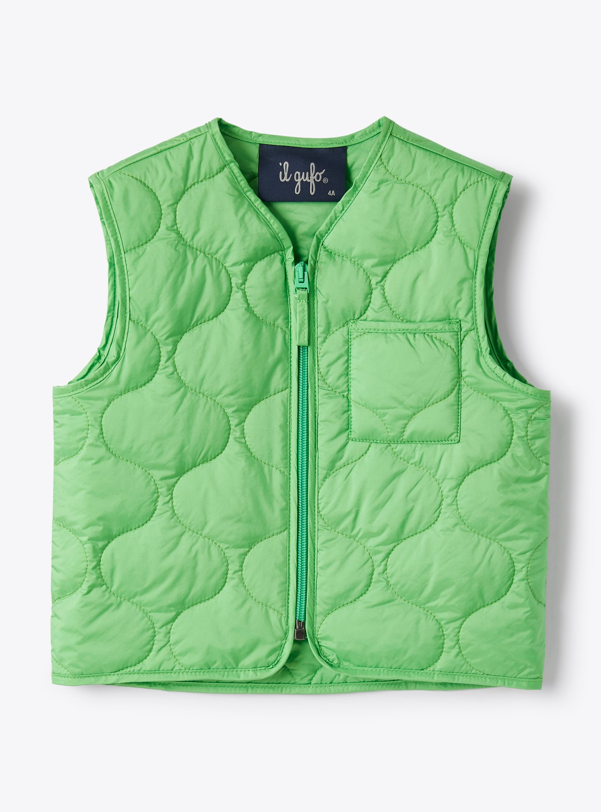Waistcoat in quilted downproof nylon - Jackets - Il Gufo