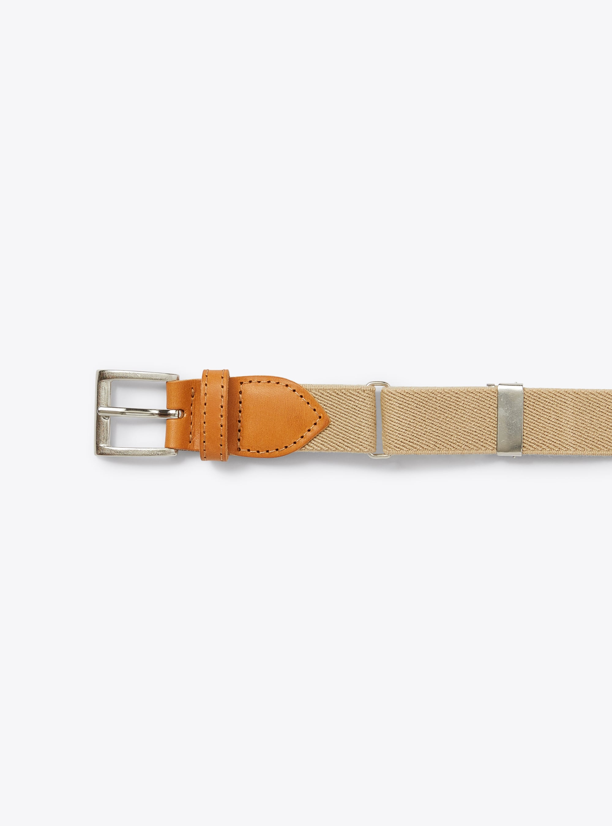 Cintura elastica color avena - Bianco | Il Gufo