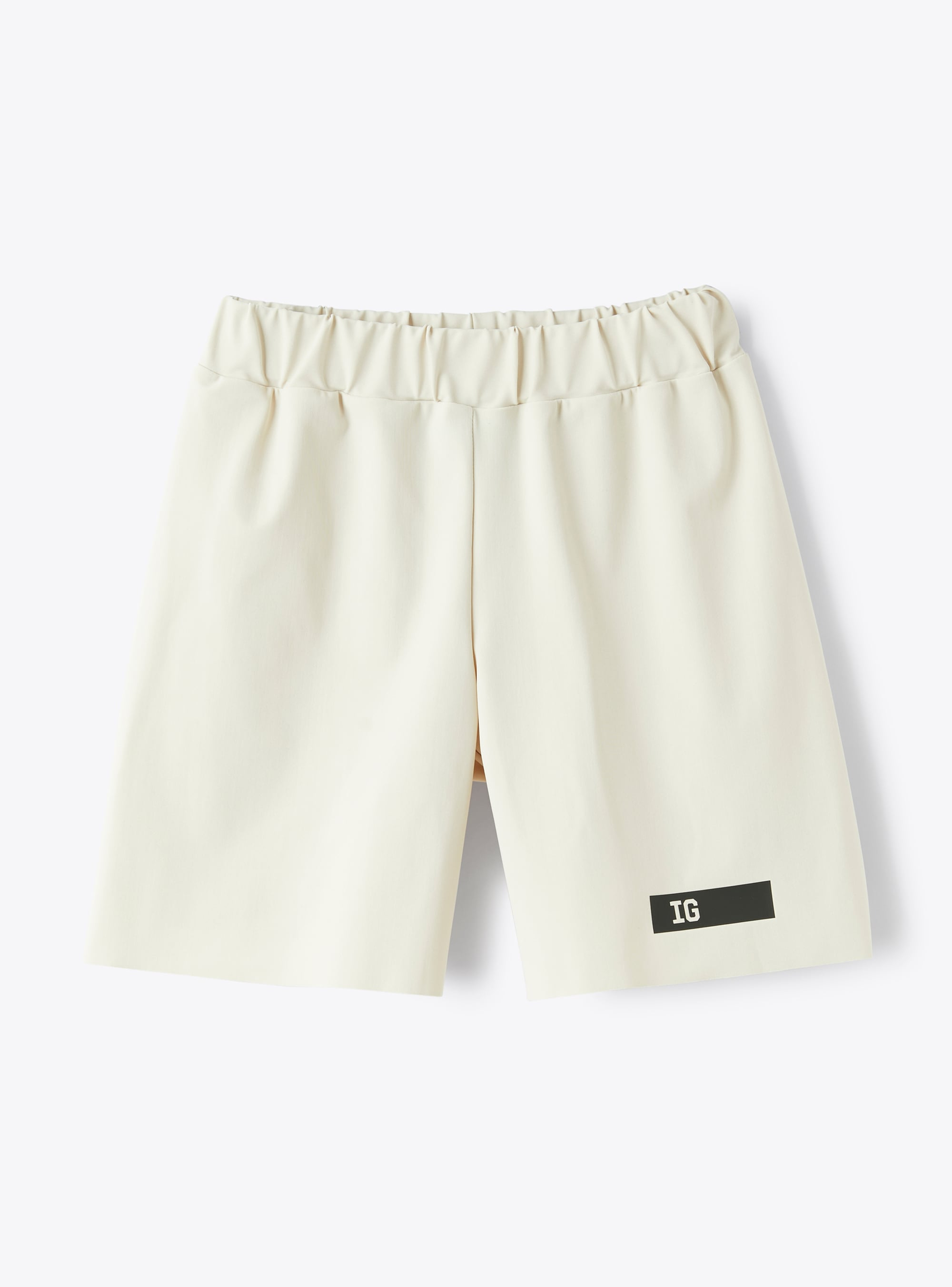 Bermuda shorts in an ivory Sensitive® Fabrics material - Trousers - Il Gufo