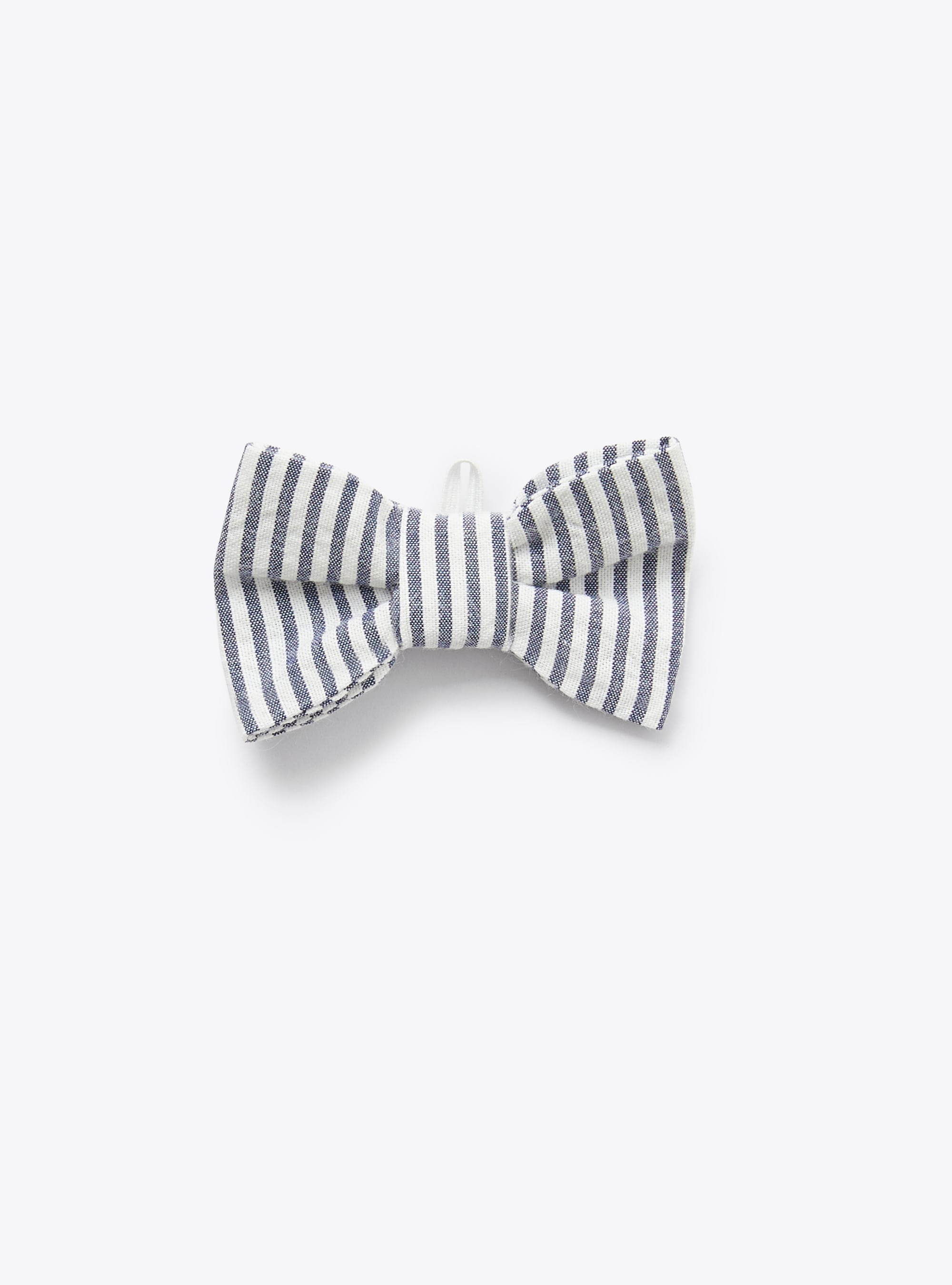 Seersucker bow tie for baby boys - Accessories - Il Gufo