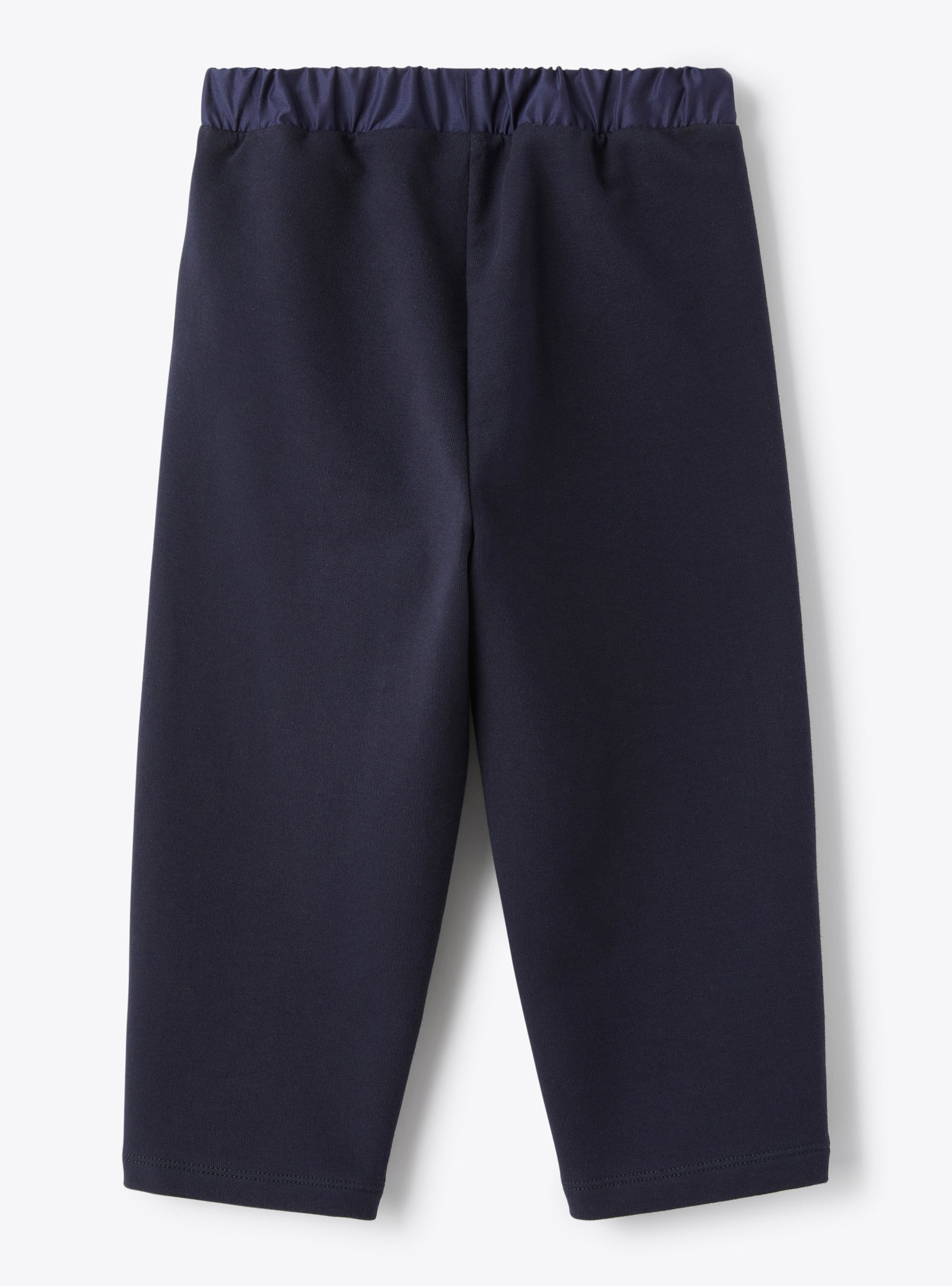 Pantalon de jogging en molleton stretch bleu - Bleu | Il Gufo