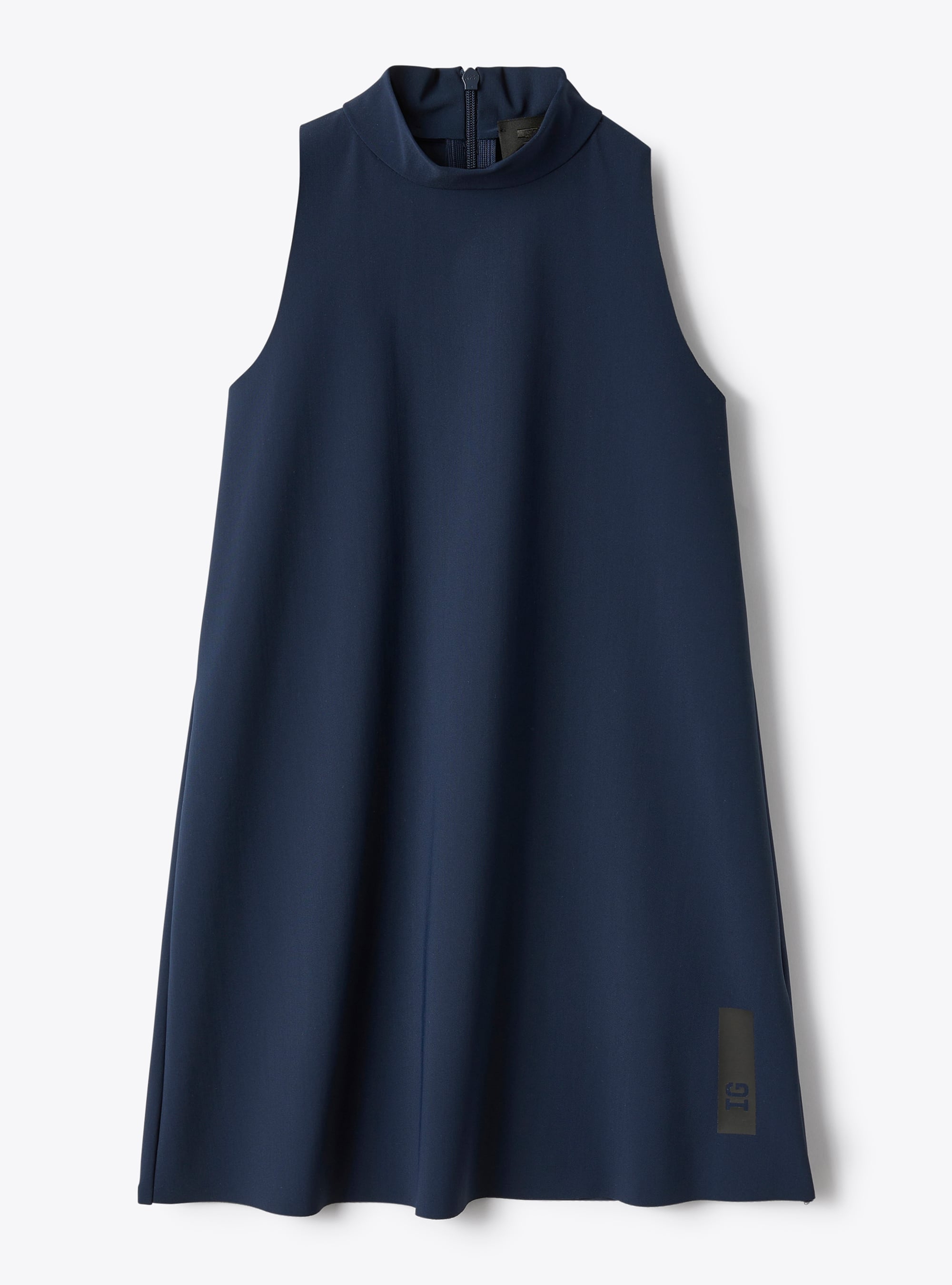 Dress in a blue Sensitive® Fabrics material - Blue | Il Gufo