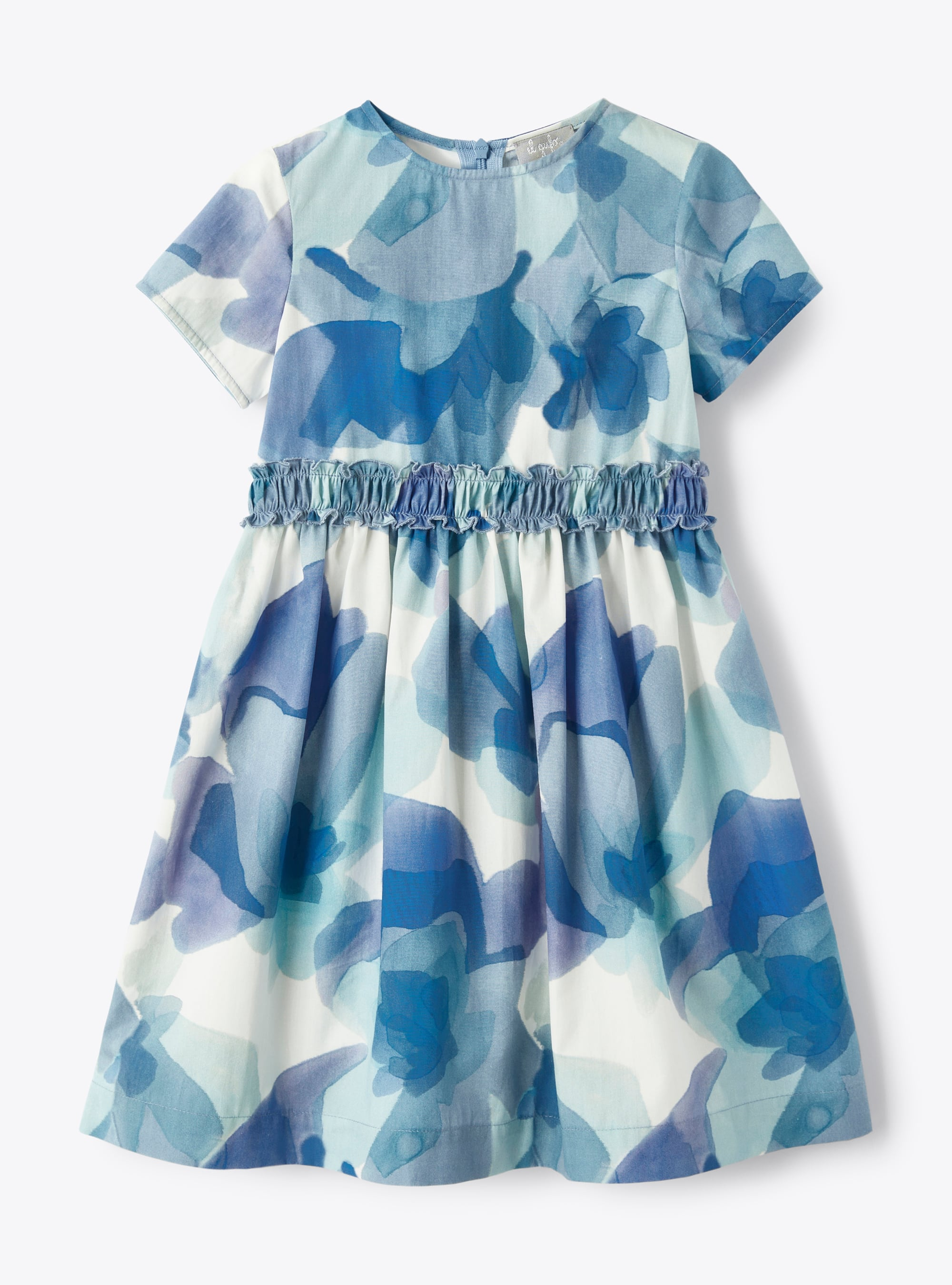 Kleid mit exklusivem Blumenaufdruck - Kleider - Il Gufo