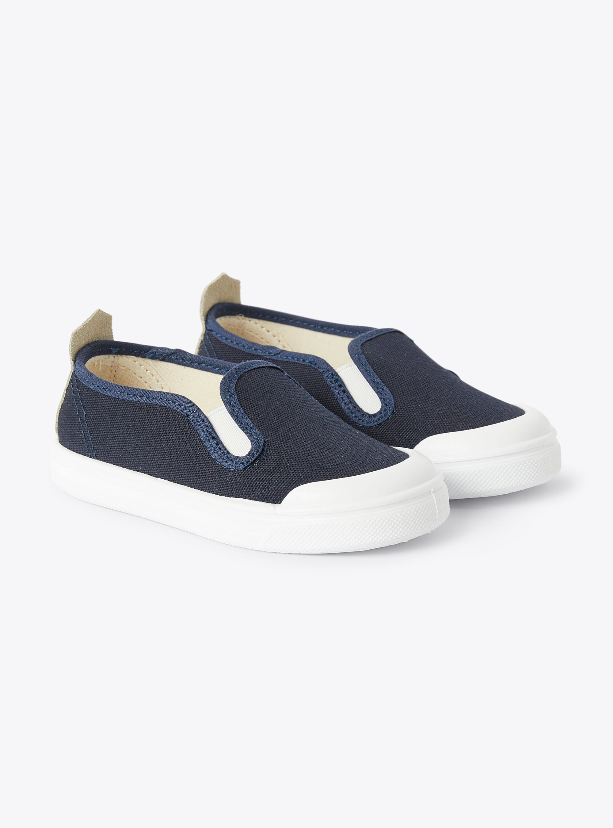 Canvas slip-on for baby boys - Shoes - Il Gufo