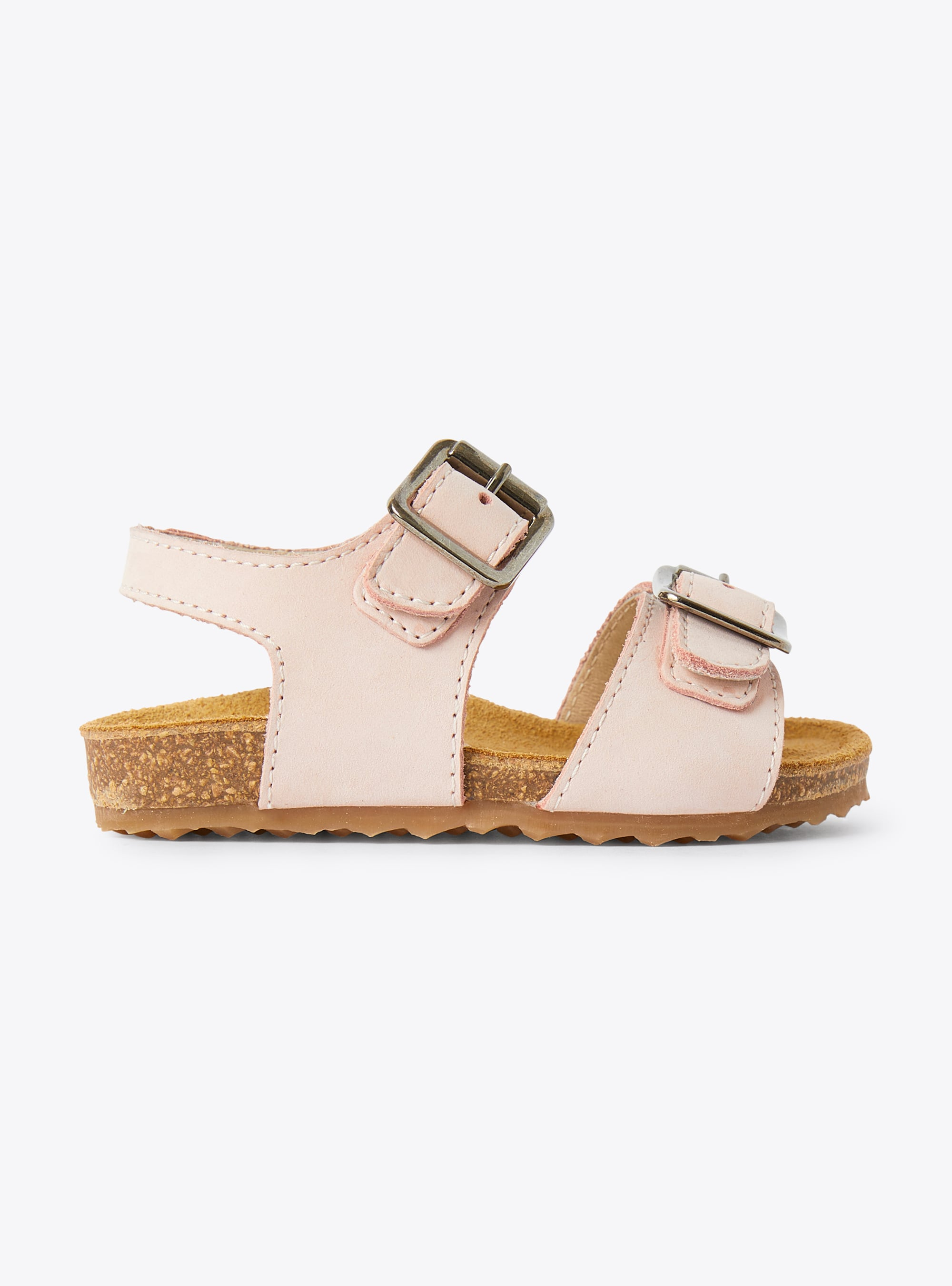 Sandalo con cinturini e fibbie grigio - Pink | Il Gufo