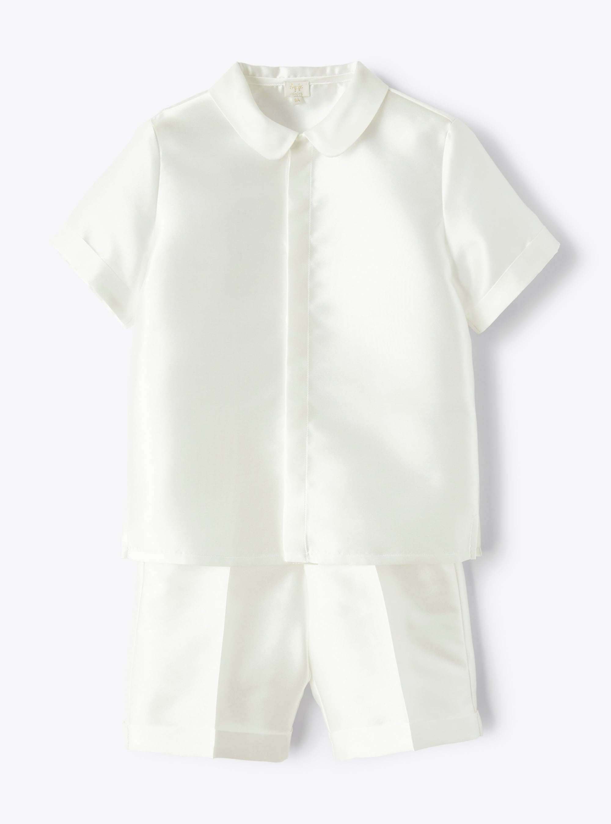 Two-piece set in mikado for boys - Two-piece sets - Il Gufo