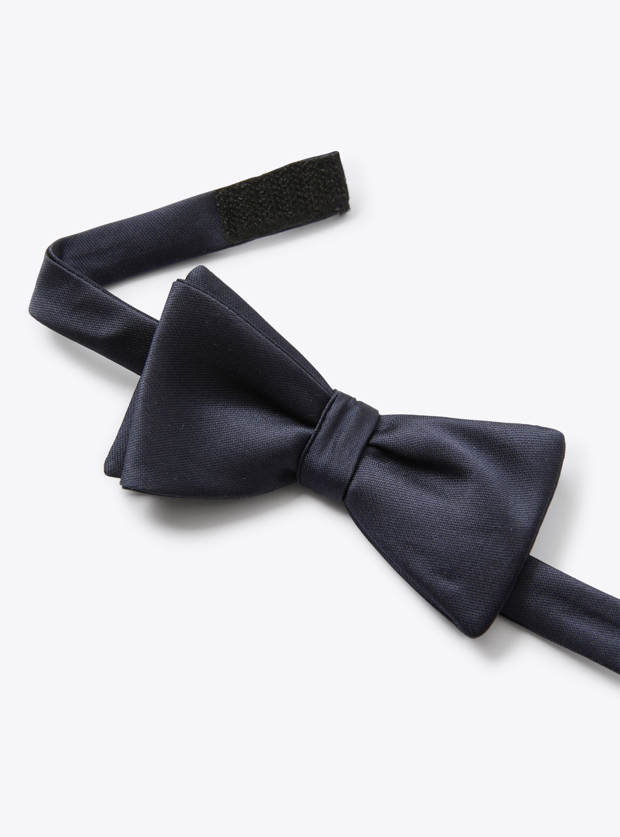 Bow tie in blue mikado - Blue | Il Gufo