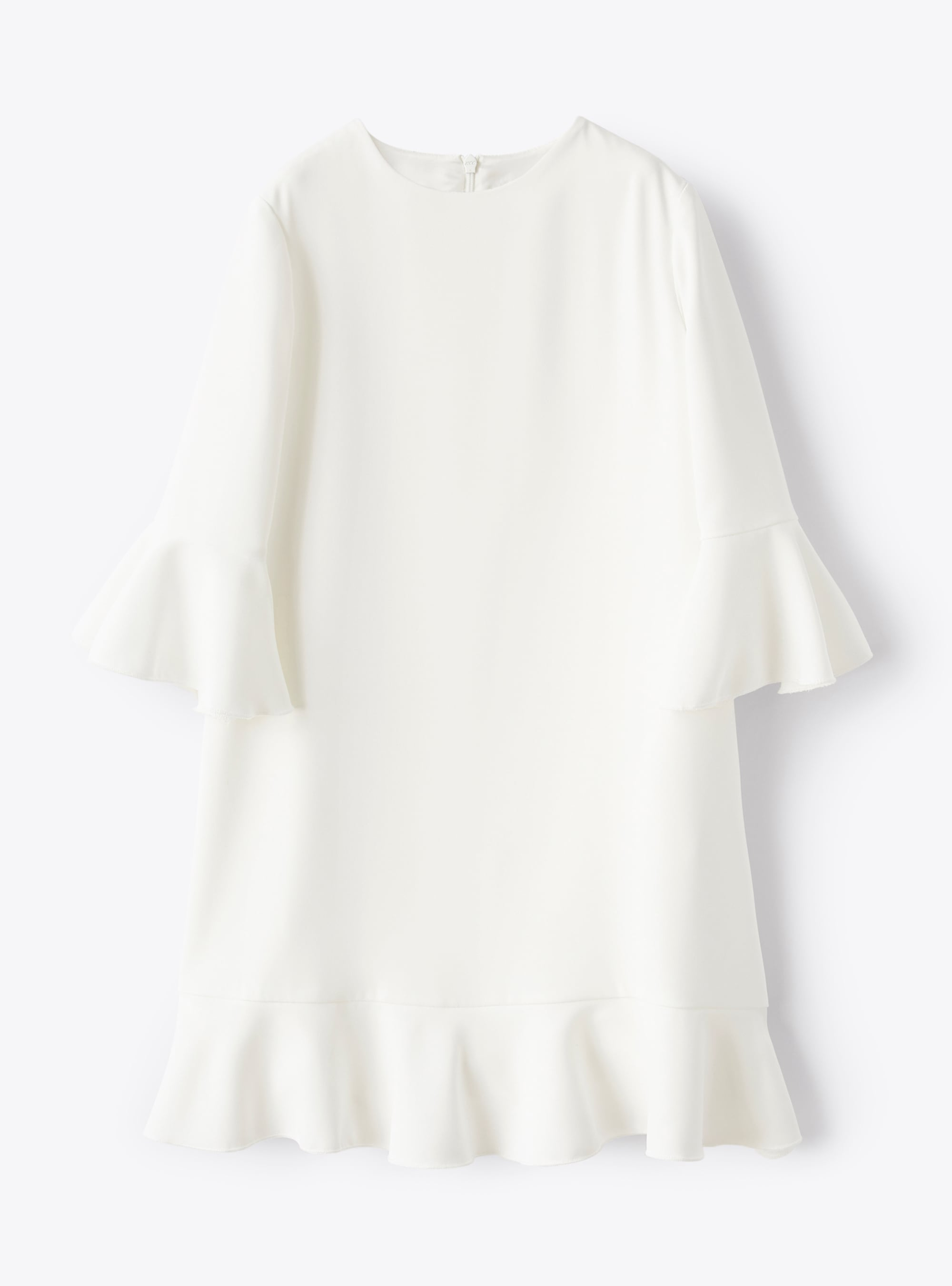 Dress in white cady - White | Il Gufo