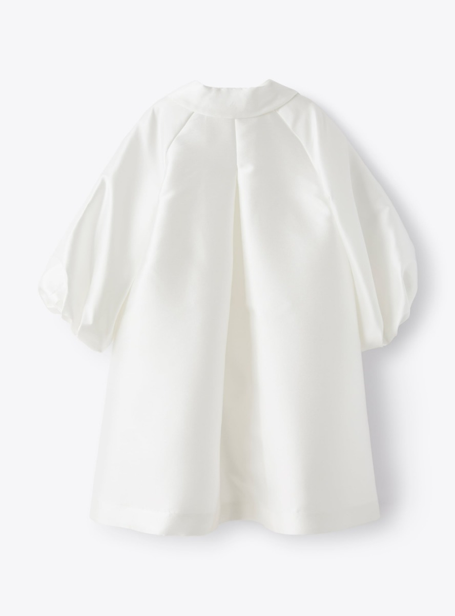 Manteau en mikado blanc - Blanc | Il Gufo