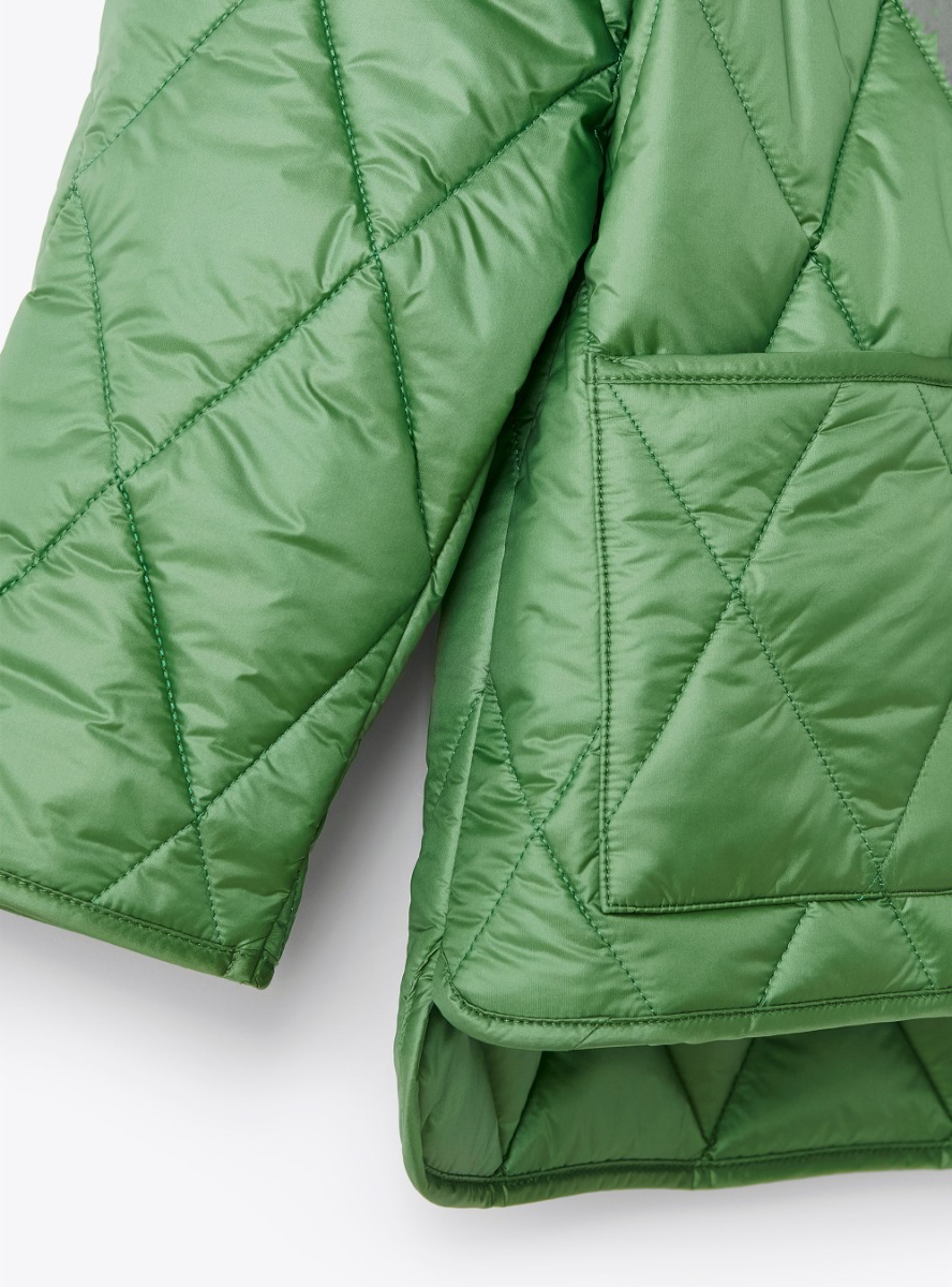 Green jacket with eco-friendly padding - Green | Il Gufo