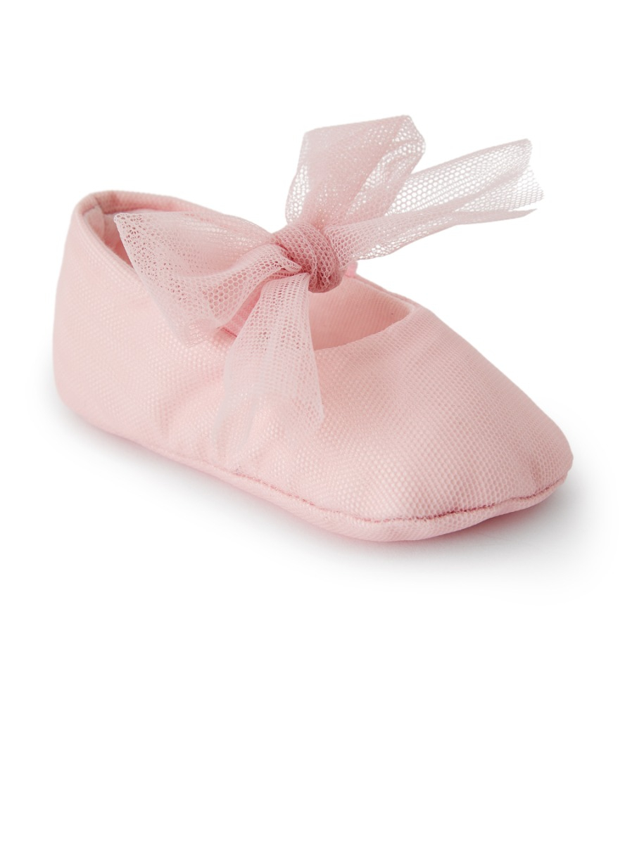 Antique pink tulle shoes - Shoes - Il Gufo