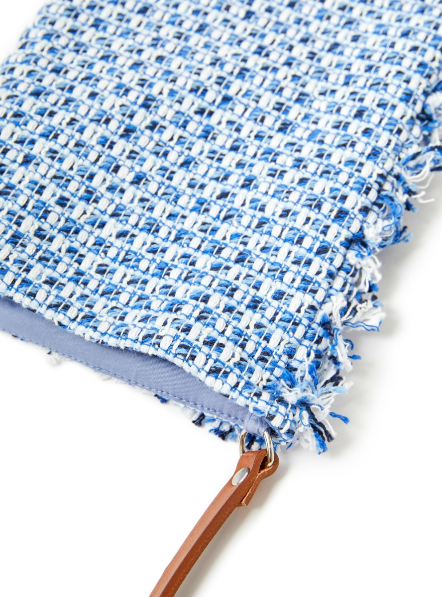 Cotton mat bag - Blue | Il Gufo