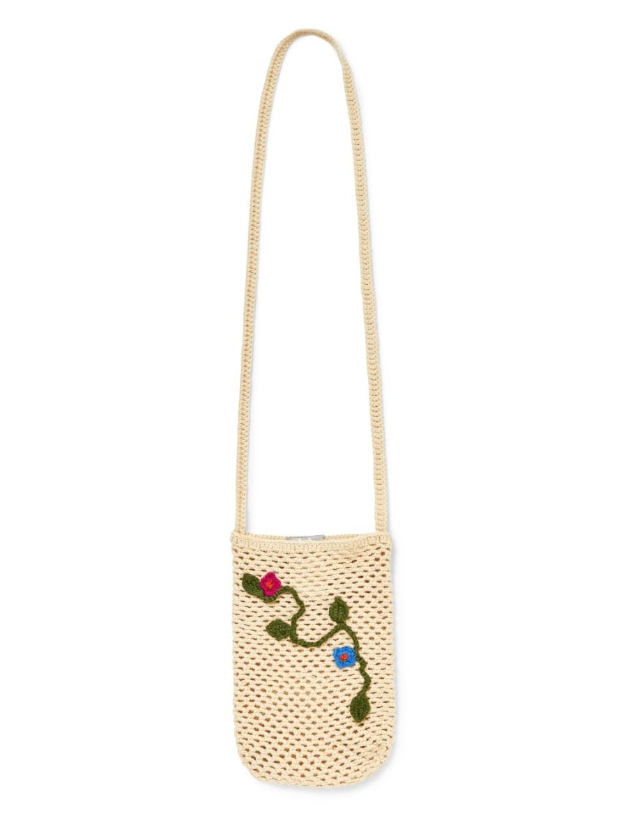 Handtasche aus Bio-Baumwolle - Beige | Il Gufo
