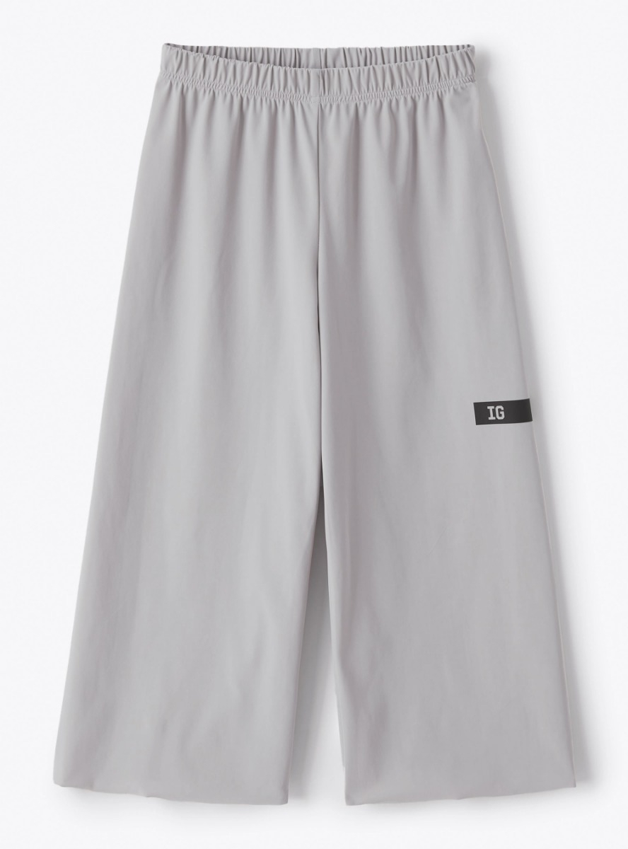 Trousers in grey Sensitive® Fabrics material - Trousers - Il Gufo