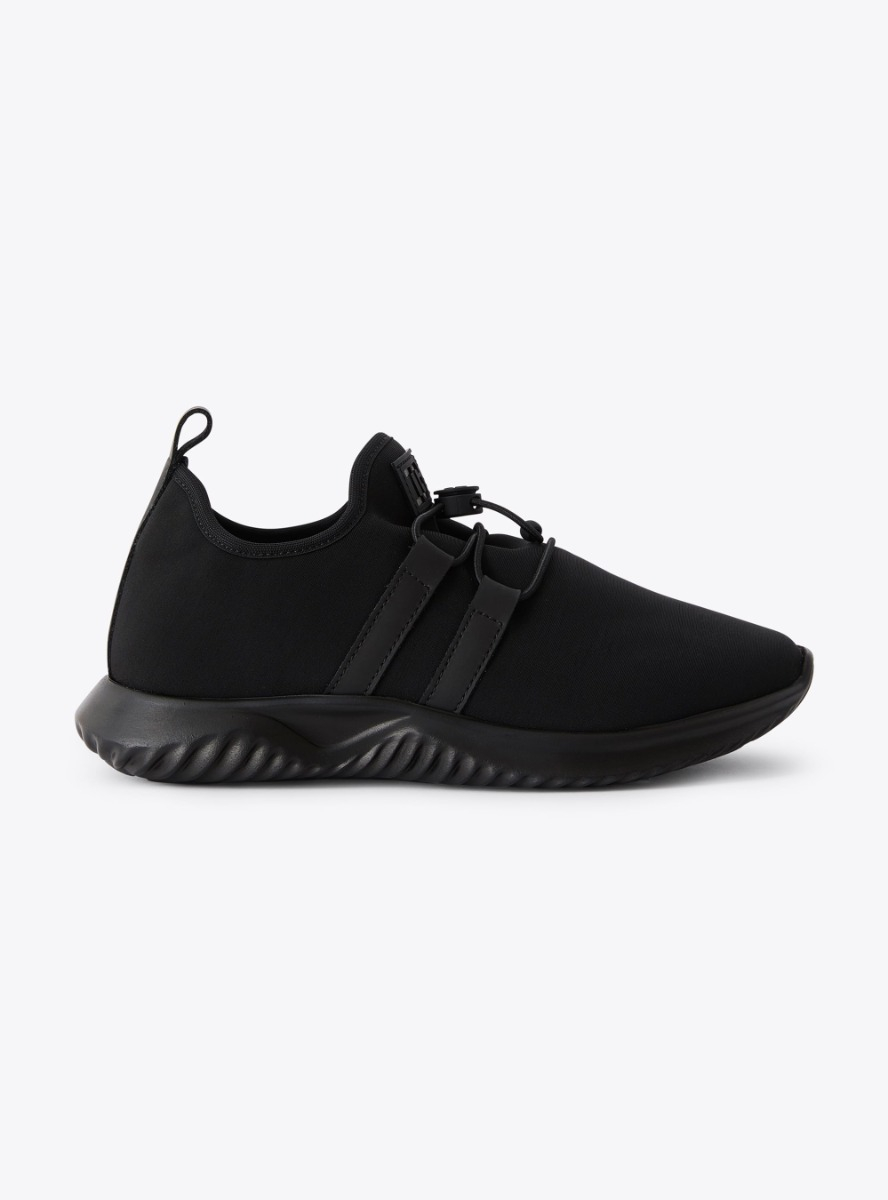 Sneakers IG en néoprène noires - Noir | Il Gufo